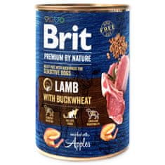 Brit BRIT Premium by Nature Bárányhús hajdinával 400 g