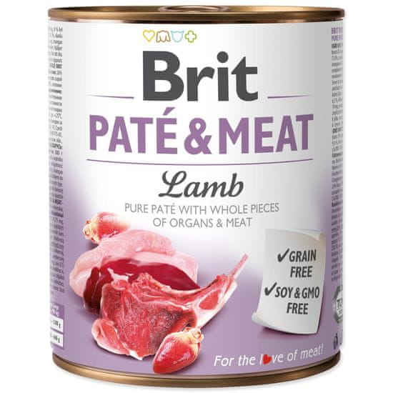 Brit BRIT Paté és húsos bárány 800 g