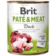 Brit BRIT Paté és húsos kacsa 800 g