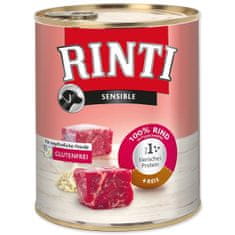 RINTI RINTI Sensible marhahús + rizs konzerv 800 g
