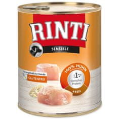 RINTI RINTI Sensible csirke + rizs konzerv 800 g