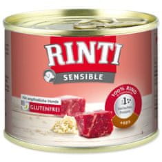 RINTI RINTI Sensible marhahús + rizs konzerv 185 g