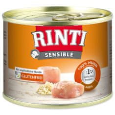 RINTI RINTI Sensible csirke + rizs konzerv 185 g