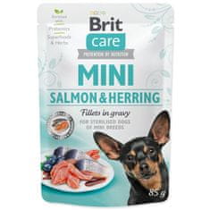 Brit BRIT Care Mini lazac és hering sterilizált filé mártásban 85 g