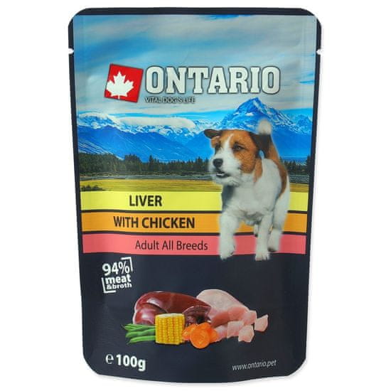 Ontario Kapszulamáj csirkemájjal húslevesben 100 g