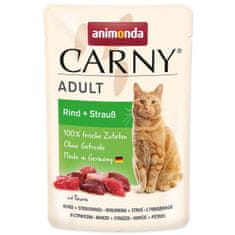 Animonda Kapszula Carny Adult - marhahús + strucc 85 g