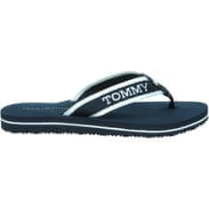 Tommy Hilfiger Papucsok tengerészkék 39 EU Webbing Pool Slide