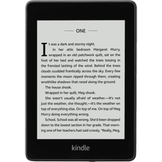 Amazon Kindle Paperwhite 4 6" 32GB E-book olvasó (4G LTE) - Fekete (B07747FR4Q)