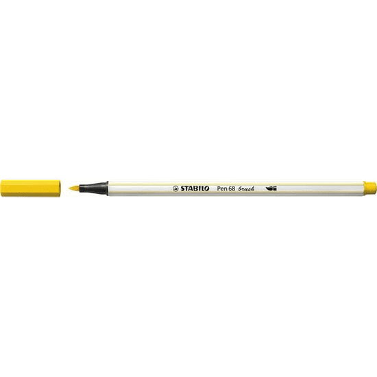 Stabilo Pen 68 brush prémium ecsetfilc rugalmas heggyel sárga (568/44) (568/44)