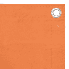 Vidaxl narancssárga oxford-szövet erkélyparaván 90 x 600 cm (135051)