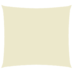 Vidaxl krémszínű téglalap alakú oxford-szövet napvitorla 2,5 x 3,5 m (135206)