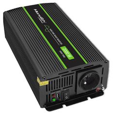 Qoltec Monolith Autós inverter (12V / 1000W) (51934)