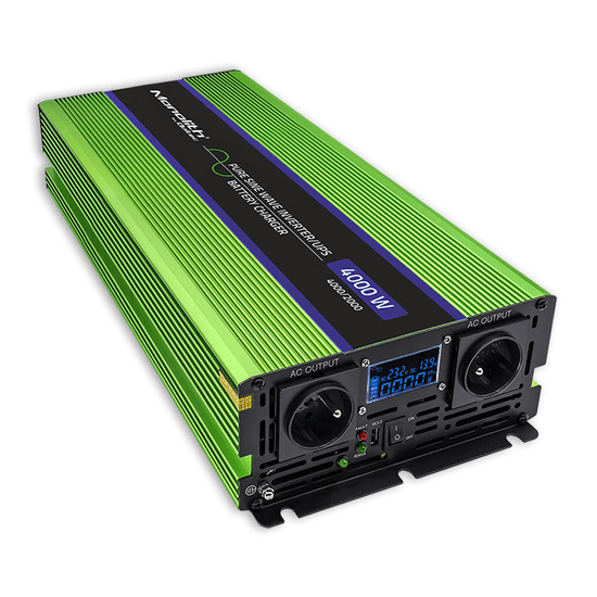 Qoltec Monolith Autós inverter (12V / 2000W) (51943)