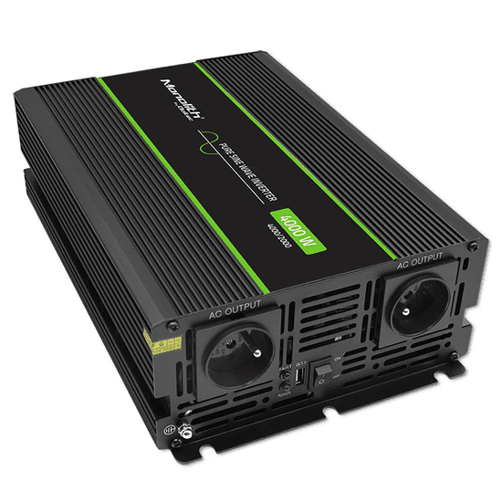 Qoltec Monolith Autós inverter (24V / 2000W) (51939)