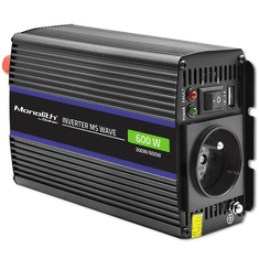 Qoltec Monolith 51924 Autós inverter (12V / 600W) (51924)