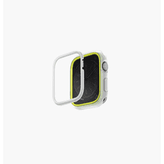 UNIQ Moduo Apple Watch S4/S5/S6/S7/S8/S9/SE Tok - Zöld/Fehér (40 / 41mm) (UNIQ-41MM-MDFLIMWHT)