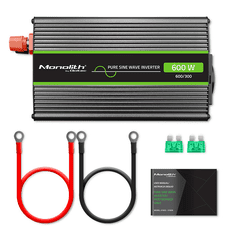 Qoltec Monolith Autós inverter (12V / 300W) (51932)