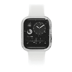 UNIQ Nautic Apple Watch 7/8 Műanyag tok + kijelzővédő - Átlátszó (41 mm) (UNIQ-41MM-NAUCLR)
