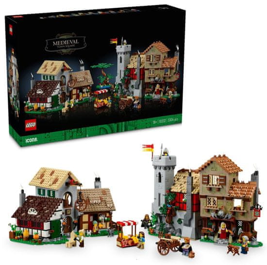 LEGO Icons 10332 Középkori város főtere