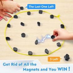 JOJOY® Asztali játék, 20 mágneses figura, 2+ játékos - MAGTACTIC