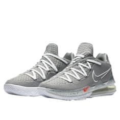 Nike Cipők kosárlabda szürke 42.5 EU Lebron Xvii Low Particle Grey