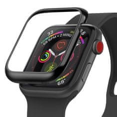 RINGKE Techsuit védőtok az Apple Watch 1, 2, 3, 4, 5, 6, 7, 8, 9, SE, SE 2 (38/40/41mm) okosórára KP31297 fekete