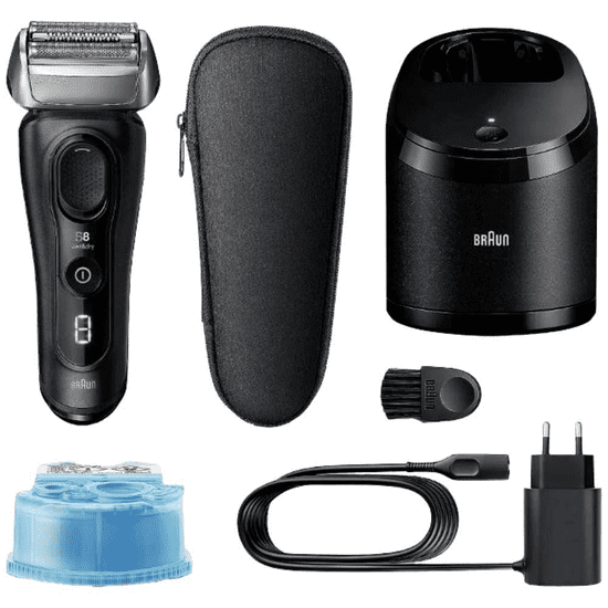 BRAUN S8 borotva, fekete, 8560cc (8560cc)