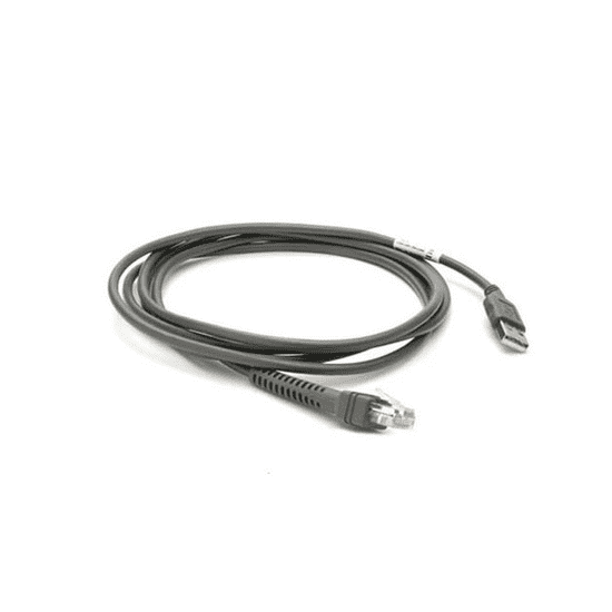Zebra vonalkód olvasó adatkábel USB 15ft (CBA-U47-S15ZAR) (CBA-U47-S15ZAR)