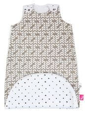 Motherhood Hálózsák 2in1 ZIP-A-Round Beige muszlin Beige Classics 3-18m 0,5 tog