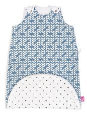 Motherhood Hálózsák 2in1 ZIP-A-Round Bézs muszlin Blue Classics 3-18m 0,5 tog