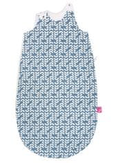 Motherhood Hálózsák 2in1 ZIP-A-Round Bézs muszlin Blue Classics 3-18m 0,5 tog