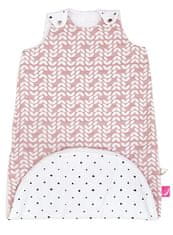 Motherhood Hálózsák 2in1 ZIP-A-Round Bézs muszlin Rózsaszín Classics 3-18m 0,5 tog