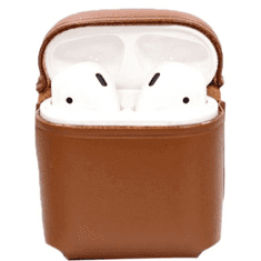 WiWU Lux Airpods Case tok - Barna (LUX AIRPODS CASE LEA)