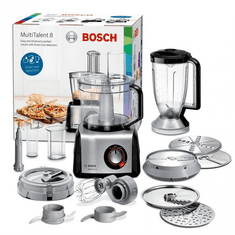 BOSCH MC812M865 darálógép 1250 W 3,9 L Fekete, Rozsdamentes acél (MC812M865)