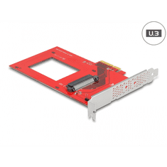 DELOCK 90071 1x U.3 port bővítő PCIe kártya (90071)
