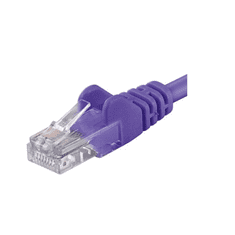 PremiumCord CAT6 Patch Kábel 1m - Lila (SP6UTP010V)