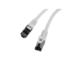 Lanberg S/FTP CAT 8.1 Patch Kábel 0.25m - Szürke (PCF8-10CU-0025-S)
