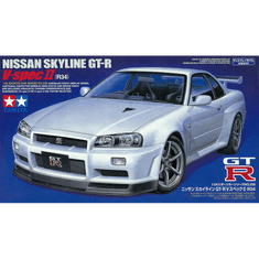 Tamiya Nissan Skyline GT -R V spec II autó műanyag modell (1:24) (24258)