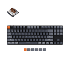 Keychron K1 SE RGB (Brown Switch) Wireless Gaming Billentyűzet - Német (K1SE-E3-DE)