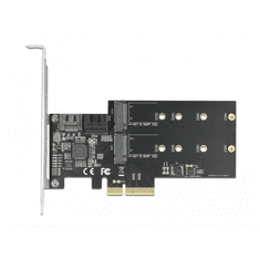 DELOCK 904993 SATA / M.2 port bővítő PCIe kártya (90499)