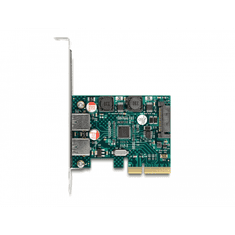 DELOCK 90106 2x külső USB-A 10Gbps port bővítő PCIe kártya (90106)