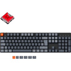 Keychron K5 SE RGB (Red Switch) Wireless Gaming Billentyűzet - Német (K5SE-E1-DE)