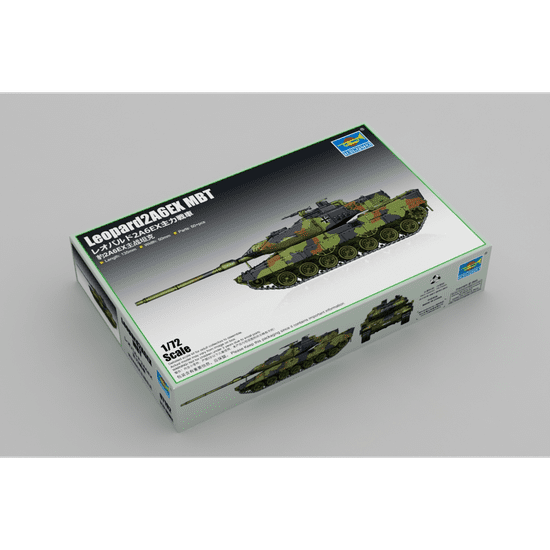 Trumpeter Leopard 2A6EX MBT Tank műanyag modell (1:72) (07192)