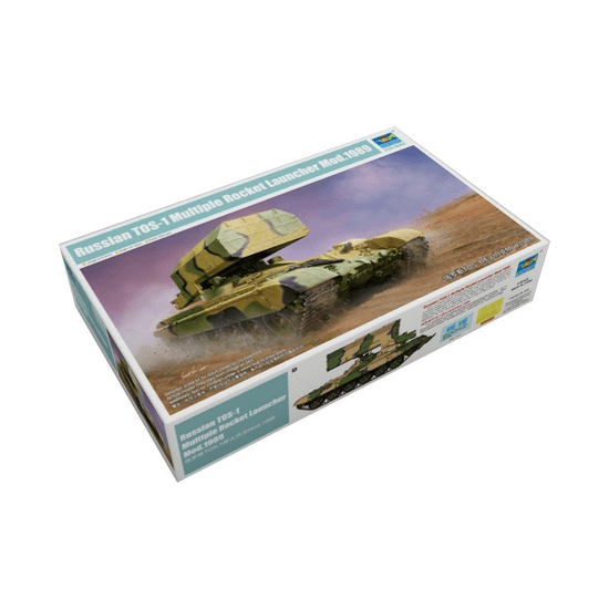 Trumpeter Russian TOS-1 Multiple Rocket Launcher Tank műanyag modell (1:35) (09560)