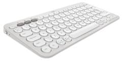 Logitech Pebble Keys 2 K380s - TONAL WHITE - US INT'L - BT - INTNL-973 - UNIVERSAL