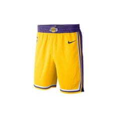 Nike Nadrág kosárlabda sárga 193 - 197 cm/XXL Nba Los Angeles Lakers Swingman