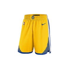 Nike Nadrág kosárlabda sárga 183 - 187 cm/L Nba Golden State Warriors Swingman