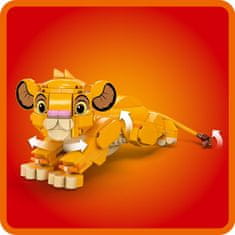 LEGO Disney 43243 Szimba, az oroszlánkölyök Az oroszlánkirály meséből
