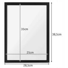 Northix Mágneses keret 28.5 x 38.5 cm - 2 darabos kiszerelésben 