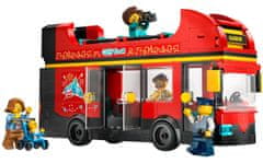 LEGO City 60407 Vörös emeletes városnéző autóbusz